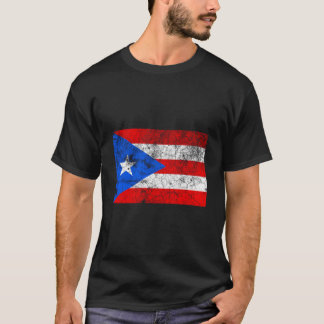 プエルトリコの旗 リカン ノベルティ ホーム Tシャツ