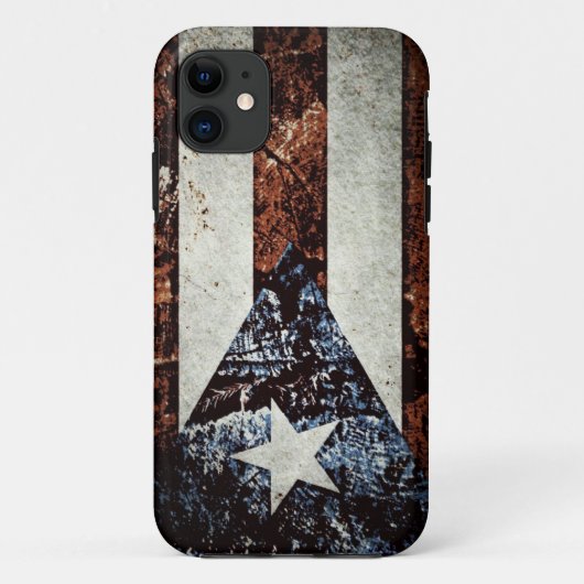 プエルトリコの旗 Case-Mate iPhoneケース (裏面)
