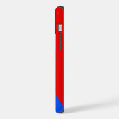 プエルトリコの旗 iPhoneケース (左側面)