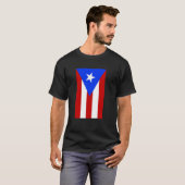 プエルトリコの旗 Tシャツ (正面フル)