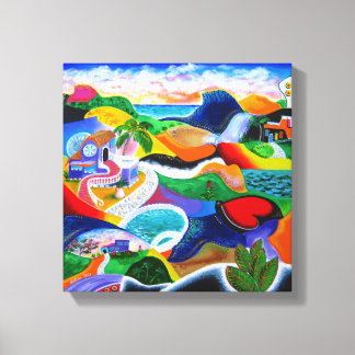 プエルトリコの日の出 キャンバスプリント