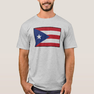 プエルトリコの明白な旗 Tシャツ