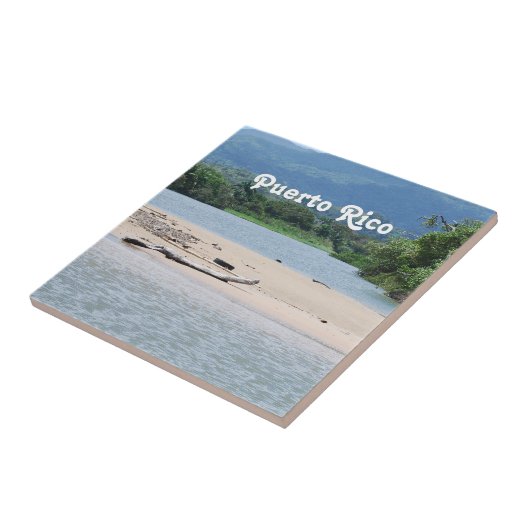 プエルトリコの景色 タイル (側面)