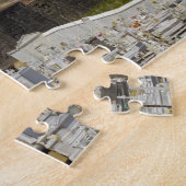 プエルトリコの海辺の墓地 ジグソーパズル (側面)