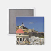 プエルトリコの海辺墓地 マグネット (正面/裏面)