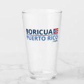 プエルトリコの町 タンブラーグラス (正面)