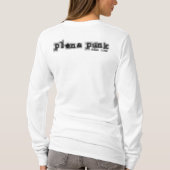 プエルトリコの芸術的なパンク女子用ロングスリーブ Tシャツ (裏面)