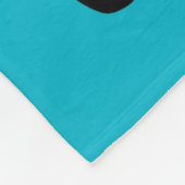 プエルトリコの蝶旗 フリースブランケット (角)