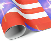 プエルトリコの輝くな星のギフト用包装紙 ラッピングペーパー (ロールコーナー)