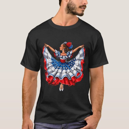 プエルトリコの遺産 Tシャツ (正面)