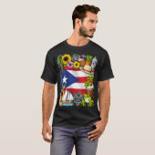 プエルトリコの遺産 Tシャツ (正面フル)