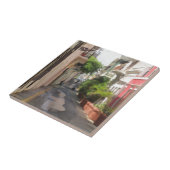 プエルトリコの静かで小さい通り タイル (側面)