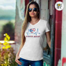 プエルトリコの鼓動 Tシャツ