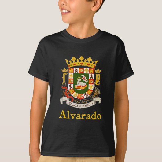 プエルトリコのAlvaradoの盾 Tシャツ (正面)