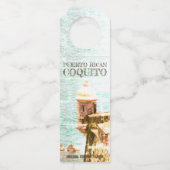 プエルトリコのCoquito El Morroのクラシック ボトルネックタグ (正面)