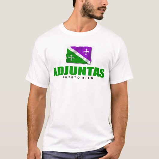 プエルトリコのTシャツ: Adjuntas Tシャツ (正面)