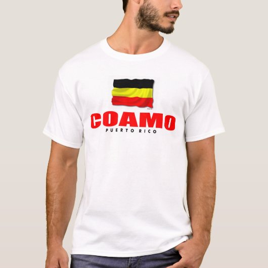プエルトリコのTシャツ: Coamo Tシャツ (正面)