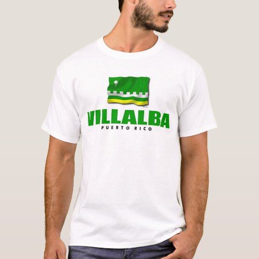 プエルトリコのTシャツ: Villalba Tシャツ (正面)