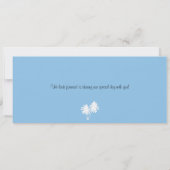 プエルトリコへの搭乗結婚券 招待状 (裏面)