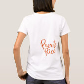 プエルトリコをもっと撮るべきだった Tシャツ (裏面)