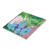 プエルトリコを宣伝するヴィンテージ旅行ポスター2 タイル (側面)