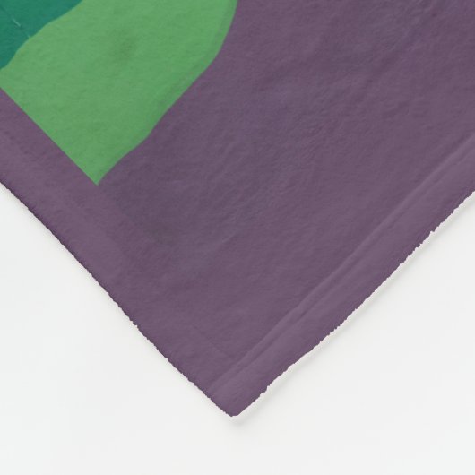 プエルトリコを宣伝するヴィンテージ旅行ポスター2 フリースブランケット (角)