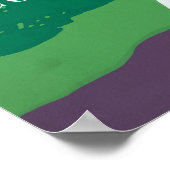 プエルトリコを宣伝するヴィンテージ旅行ポスター2 ポスター (角)