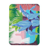 プエルトリコを宣伝するヴィンテージ旅行ポスター2 マグネット (縦)