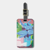 プエルトリコを宣伝するヴィンテージ旅行ポスター2 ラゲッジタグ (正面縦)