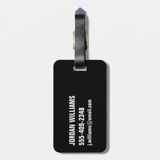 プエルトリコを宣伝するヴィンテージ旅行ポスター2 ラゲッジタグ (裏面縦)