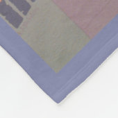 プエルトリコを宣伝するヴィンテージ旅行ポスター フリースブランケット (角)