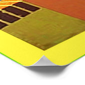 プエルトリコを発見～ヴィンテージ旅行 ポスター (角)