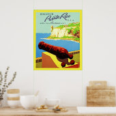 プエルトリコを発見～ヴィンテージ旅行 ポスター (キッチン)