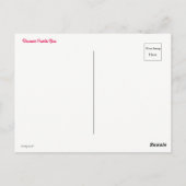 「プエルトリコを発見」ヴィンテージ ポストカード (裏面)