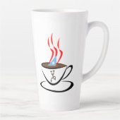 プエルトリコアロマコーヒーラテマグ カフェラテマグ (右)