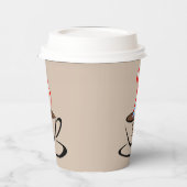 プエルトリコアロマコーヒー  紙コップ (左)