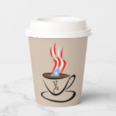 プエルトリコアロマコーヒー  紙コップ (裏面)