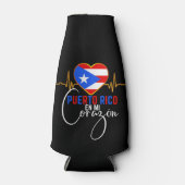 プエルトリコエンミコラゾンプエルトリカプライド ボトルクーラー (正面)