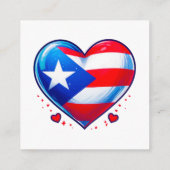 プエルトリコカップル エンクロージャーカード (裏面)