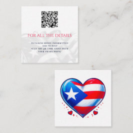 プエルトリコカップル エンクロージャーカード