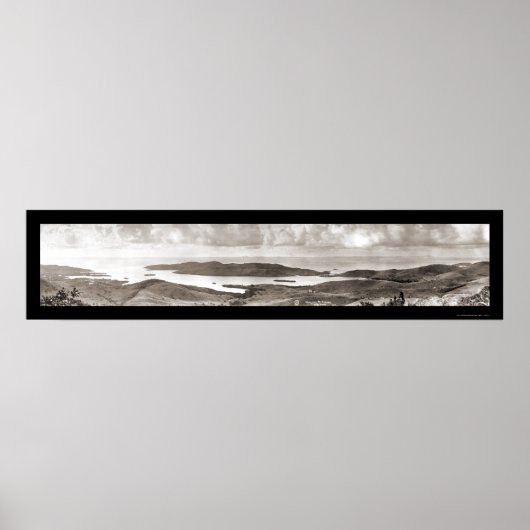 プエルトリコカレーブラ写真1914 ポスター (正面)