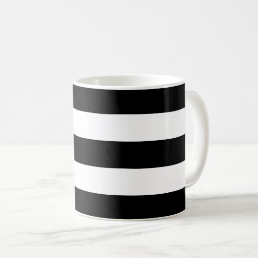 プエルトリココーヒーマグの黒国旗 コーヒーマグカップ (正面右)