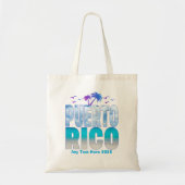 プエルトリコサマーバケーションお土産ファミリー2022 トートバッグ (正面)