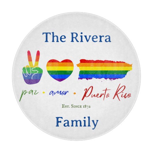 プエルトリコシャルキュテリーとカッティングボード カッティングボード (正面)