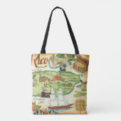 プエルトリコショルダートートバッグ トートバッグ (裏面)