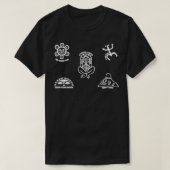 プエルトリコタイノスコキケミアタベイタイノサンモー Tシャツ (デザイン正面)