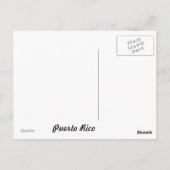 プエルトリコテディベアーズはがき ポストカード (裏面)