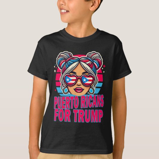 プエルトリコデザイン Tシャツ (正面)