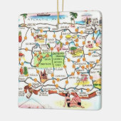 プエルトリコハガードセラミックオーナメント セラミックオーナメント (左)