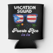 プエルトリコバケーションスクワッドグループマッチング 缶クーラー (正面)